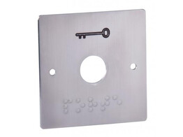 SEWOSY RVS vierkant plaatje Braille