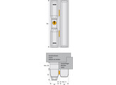 ABUS raambeveiliging FTS88 - smal met cilinder