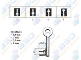 BSS cle a gorge GX125