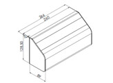 SEWOSY afdekkap voor EF300L en EF300/550Z - Aluminium