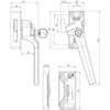 NEMEF fermeture de fenetre verrouillable SKG  53PK/4