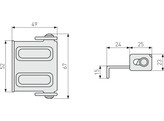 ABUS raambeveiliging SW1 - 52mm