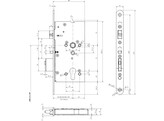 EFFEFF slotkast Mediator 609 - A72 - E55 - vp 24mm RVS