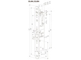 ABLOY zelfvergrendelend elektromechanisch solenoideslot met pendelfunctie