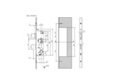 KFV serrure principale pour serrure multi-points 9050 - A92 - E30