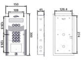 INTRATONE V4 Video-intercom inbouw  RVS