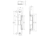 ABLOY Trimec deuropener voor dagschootblokkering