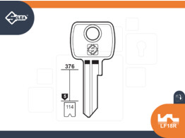 SILCA brute sleutel  LF18R