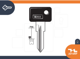 SILCA brute sleutel  ZD14RP