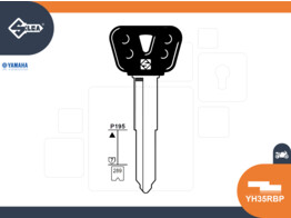 SILCA brute sleutel  YH35RBP