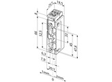 EFFEFF deuropener 138.63 - spanningsloos ontgrendeld - diode - schootsignal. 24