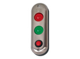 SEWOSY LED indicator rood/groen PLS1224BP met drukknop