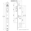 NEMEF serrure a rouleau 9683/07 - E35