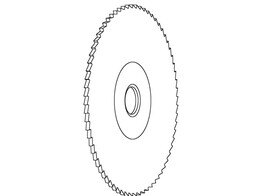 SILCA fraise D704784ZB - SG1W - 80x1.5x22mm