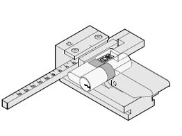 SILCA mors de serrage pour cylindre D712634ZB - C2 - MARKER