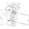 LOCINOX mechanisch codeslot opbouw VALENTINO LOKQ40Y2LC