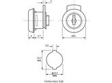 EUROLOCKS hevelcilinder F191 - 18mm