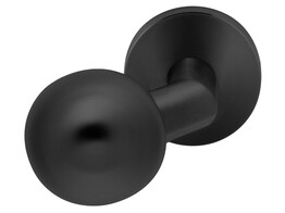 ARTITEC deurknop wijkend O50m - RVS zwart