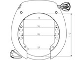 ABUS ringslot SHIELD  XPlus 5755L