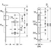 BMH Meisterstuck WC-slot - klasse 4 - 78mm