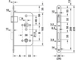 BMH Meisterstuck WC-slot - klasse 4 - 78mm