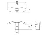 NEMEF garagedeur T-kruk 3071 - Zwart