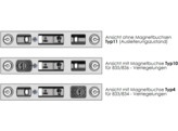 FUHR sluitlijst 833/834 - type 4/10/11 - vp 24x2 7x1770mm RVS