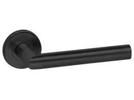 ARTITEC paire de poignees TRIO - sans oreilles - inox noir