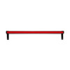 ISEO Push PALMO - 1161mm - zwart/rood