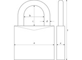 ABUS hangslot 75