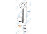 Cle a gorge pleine - 80 x 8 5mm