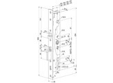 ABLOY motorslot Certa EL420 - Public - zelfvergrendelend - as 92mm