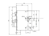 ABLOY motorslot Certa EL518 - Small Business - zelfvergrendelend - as 72mm