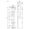 EFFEFF deuropener 342UF - beveiligingsuitvoering - DC - fail safe - 12 EN 24V DI