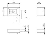 ISEO opzetslot 4106