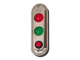 SEWOSY LED indicator rood/groen PLS1224BZP met drukknop en buzzer