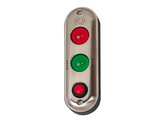 SEWOSY platine de signalisation PLS1224BZP - LED bouton buzzer - 12-24 AC/DC