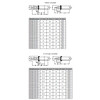 SOBINCO meerpuntsluiting 8431B - haak/pin met smalle dagschoot E35 vp 24mm