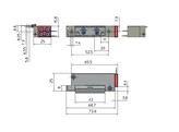 GEZE deuropener A4300L - fail-safe