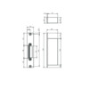 EFFEFF deuropener 12F - spanningsloos vergrendeld - waterdicht - 12V DC