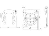 ABUS beugelslot PRO TECTIC 4960 NR - zwart