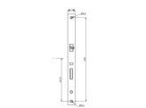 ABLOY EL432 Certa High Security motorslot - zelfvergrendelend - 92 - met sturing