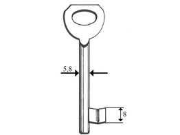 SILCA brute sleutel  EUREKA-S links