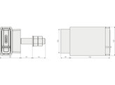 ABUS containerslot ConHasp GRANIT 215/100 - met hangslot